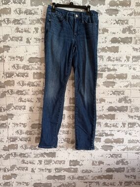 Women's  Athleta Skinny Jeans in Dark Blue Denim Size 0